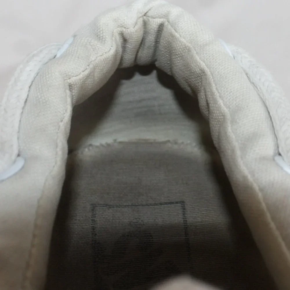 Vans Off The Wall Canvas Classic White Boat Skateboard Shoes Men's Size 5.5/ W-7